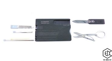 VICTORINOX® : SwissCard Classic schwarz transparent